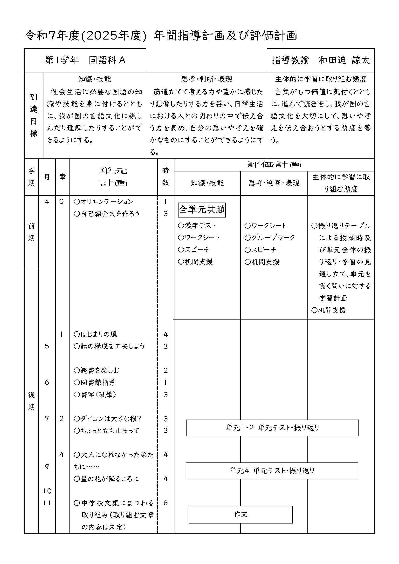 1年 国語A 2025_ページ_1